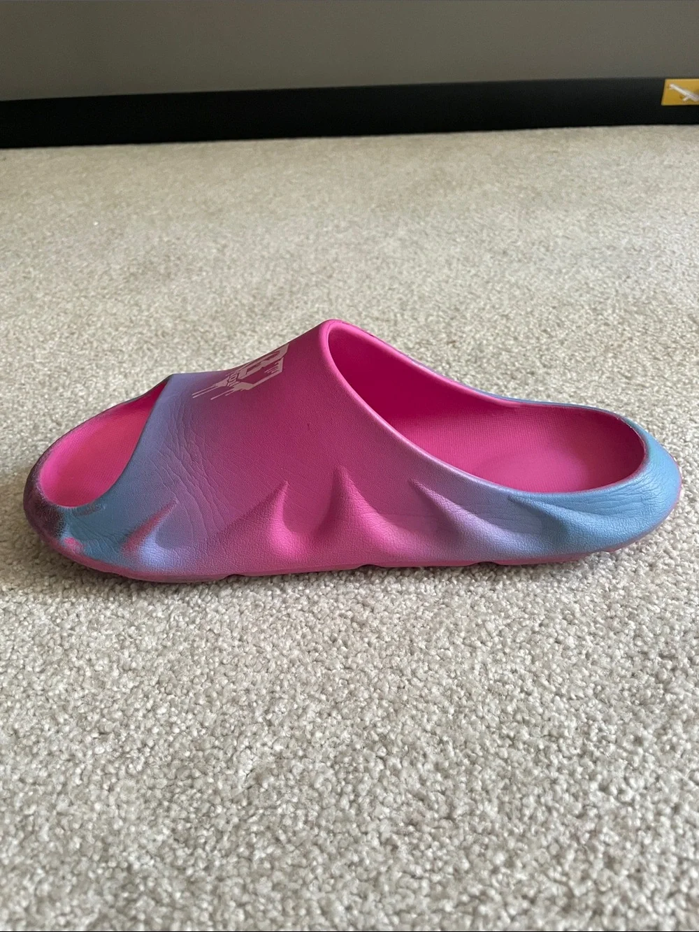 Baseball Lifestyle 101 Kids Pink & Blue Slide Sandals